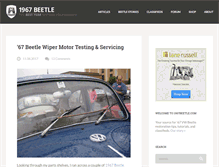 Tablet Screenshot of 1967beetle.com